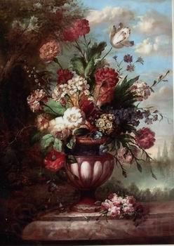 unknow artist Floral, beautiful classical still life of flowers.069 Spain oil painting art